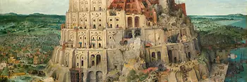 Pieter Bruegel starszy: Wieża Babel, 1563, Muzeum Historii Sztuki w Wiedniu