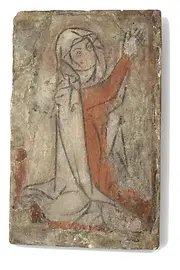 Pittura murale proveniente dal duomo di Santo Stefano, anteriore al 1350 