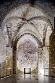 Veduta della nicchia principale della Cappella di San Virgilio