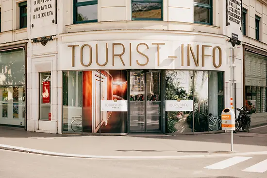 Widok z zewnątrz Tourist-Info w Wiedniu